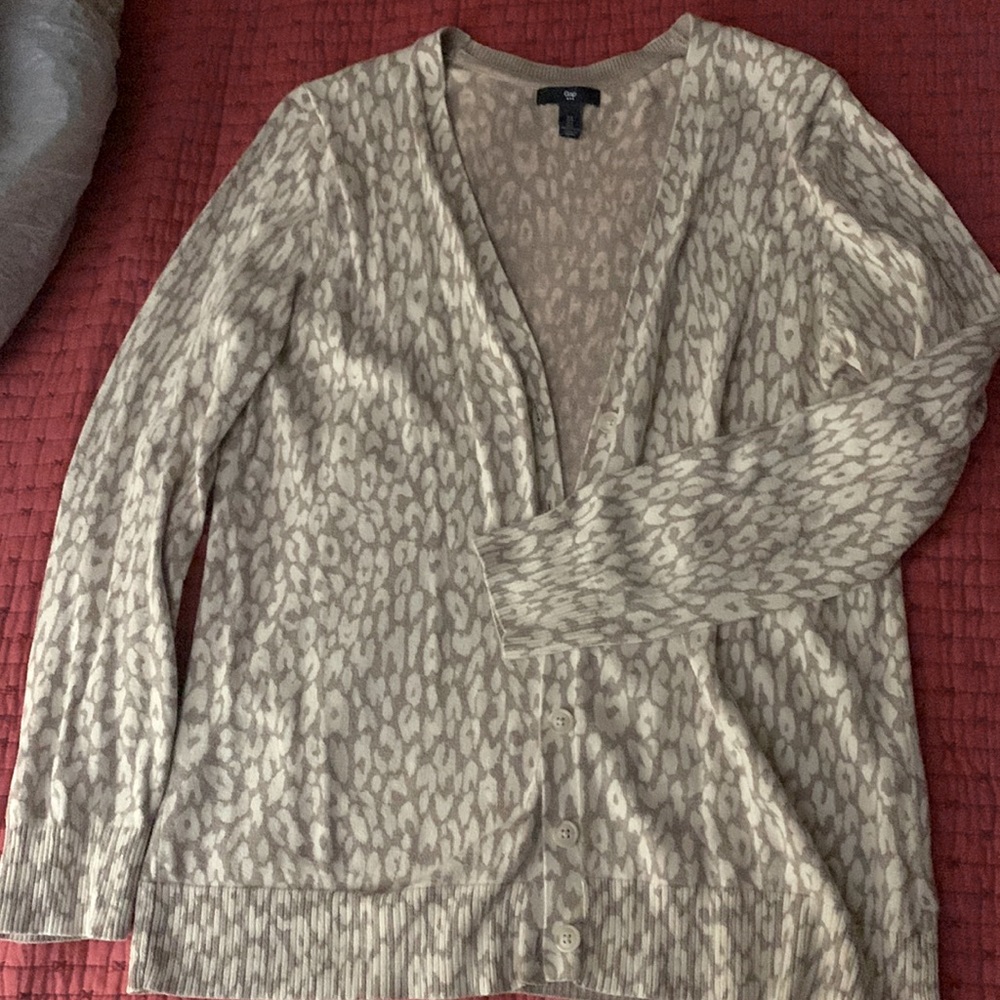 Gap printed cardigan
